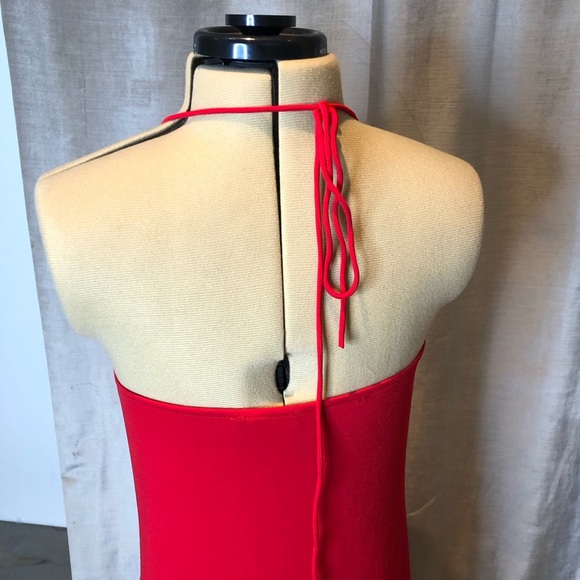 Zara Red Midi dress women’s size M - Picture 4 of 11